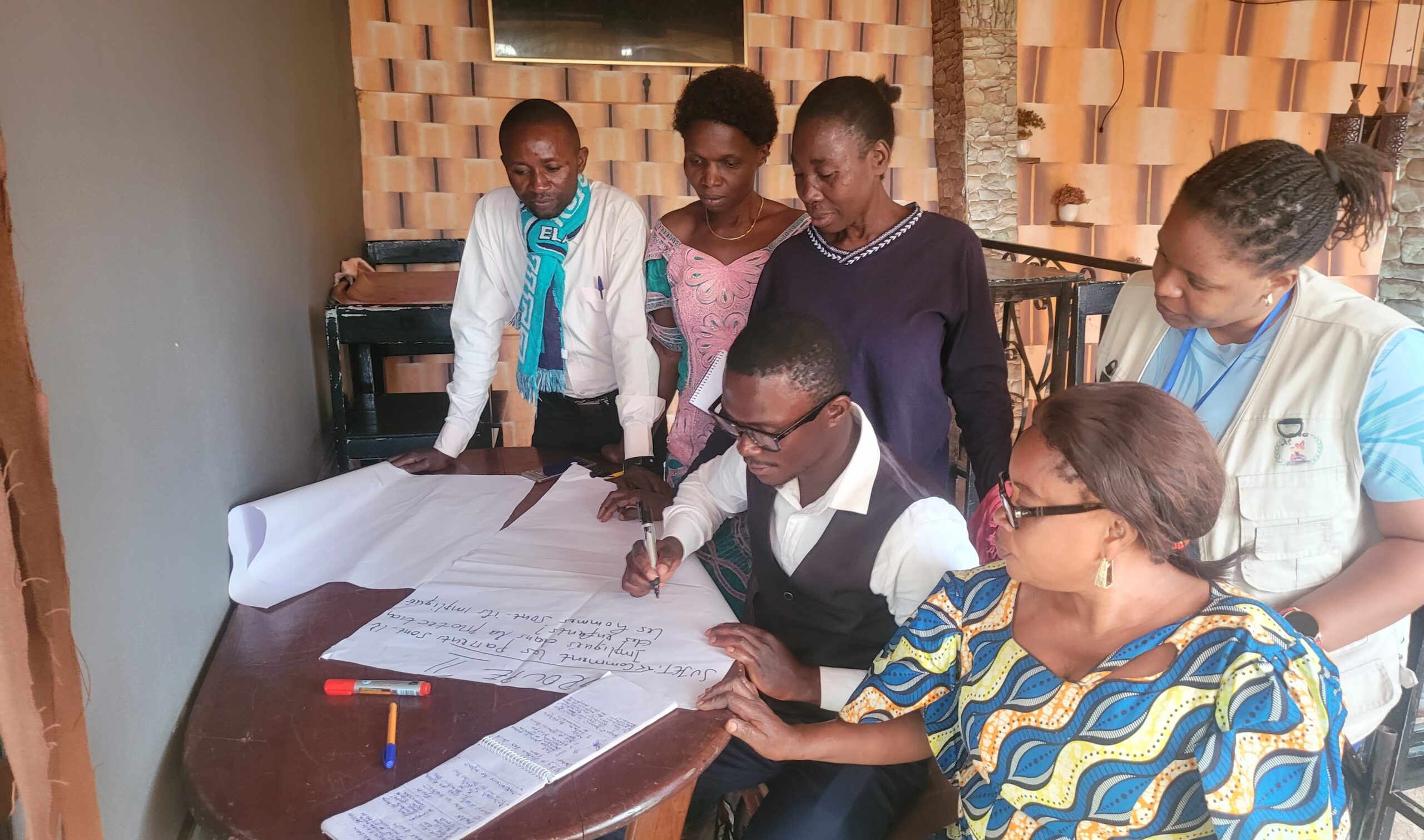 Aire de Santé Nyamuhinga (Travaux en Groupe)