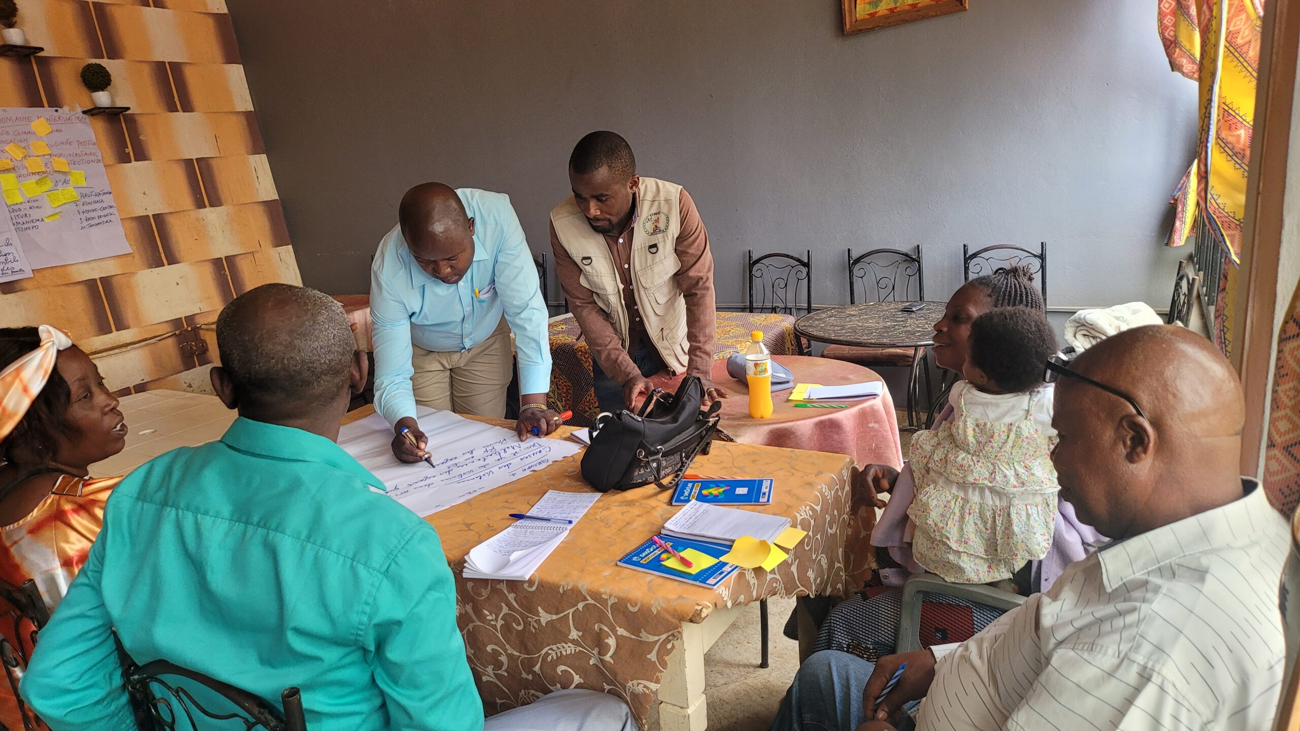 Aire de Santé Nyamuhinga (Travaux en groupe)