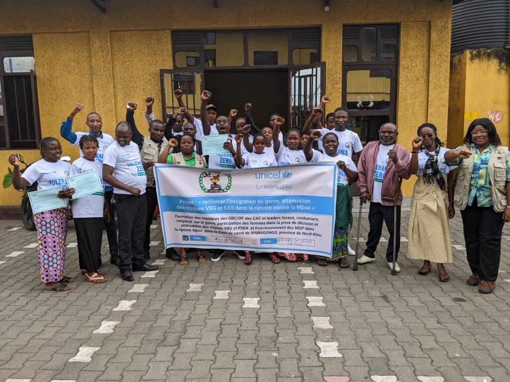 MUNIGI : Formation des membres de CAC et OBC sur le Genre, PSEA, VBG et fonctionnement de MGP