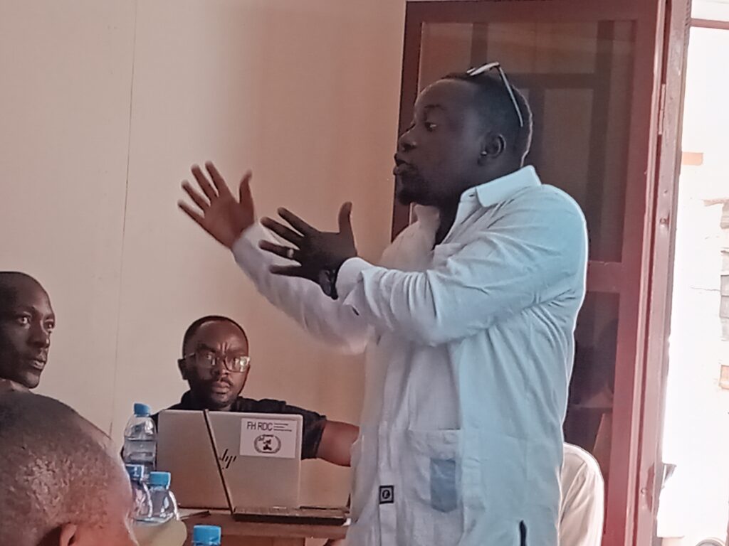 GOMA : 11 Janvier 2025, GHOVODI tient un atelier programme 2025 avec son staff