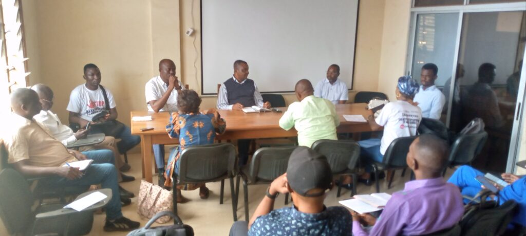 KASAI ORIENTAL : Réunion mensuelle d’évaluation du cluster éducation